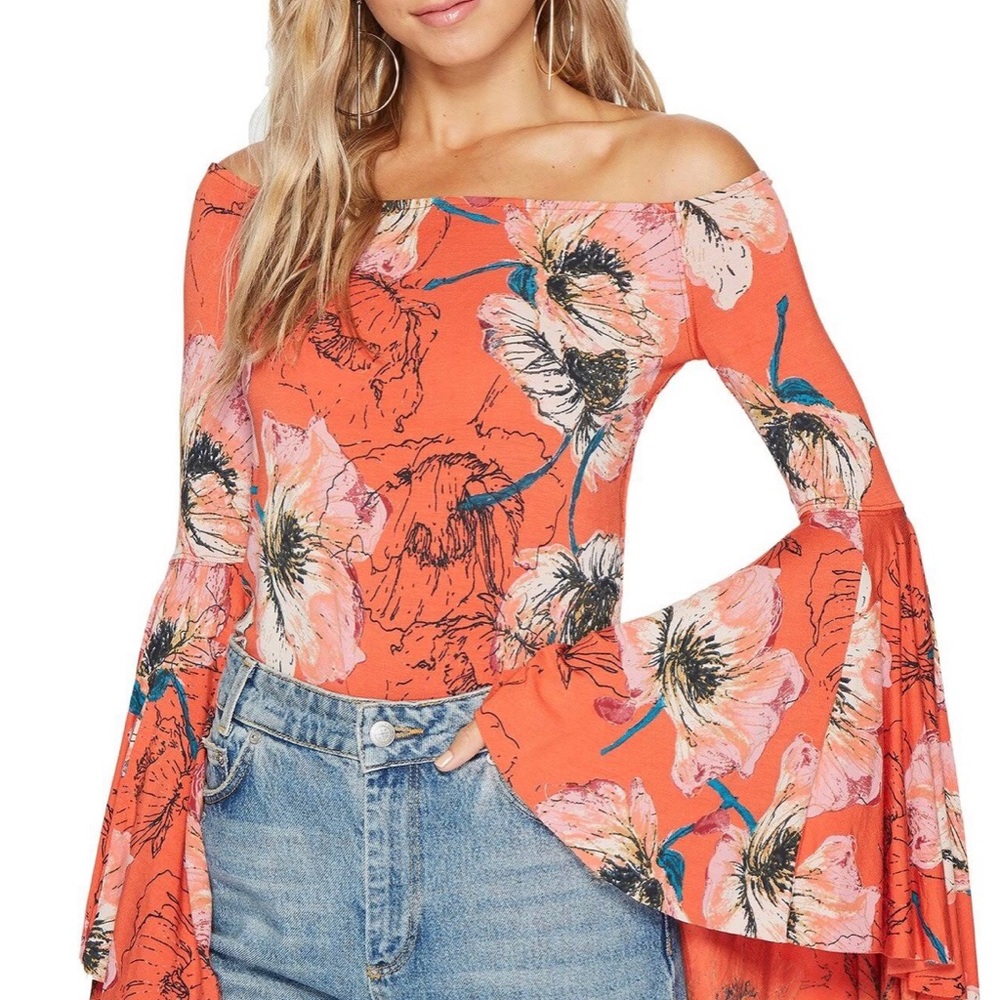 Free People Off The Shoulder Top